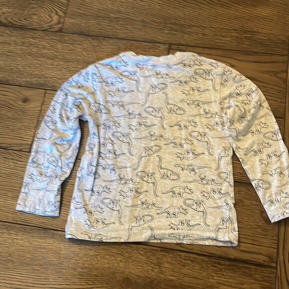 4T Little Me Dinosaur Long Sleeve T Shirt - Picture 3 of 3